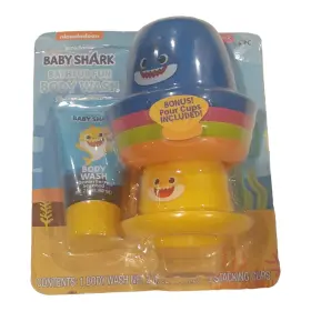 Nickelodeon 889628088245 Baby Shark Stacking Pouring Cups And Body Wash Bathtub Fun Play Set Bath Time