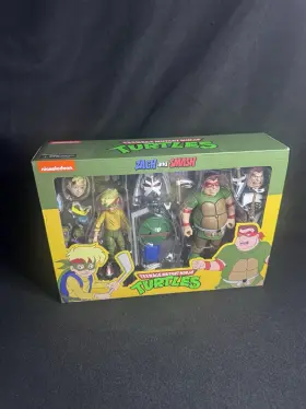 Zn00-16523 Nickelodeon Neca Tmnt Zach And Smash Playset Boxed