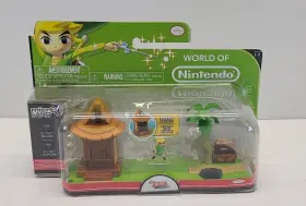 Nintendo 039897868998 World Of Micro Land Zelda Link Outset Island Miniature Figure Toy Chest