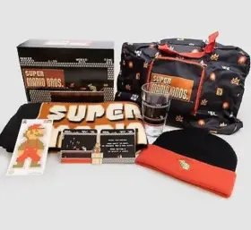 Smrtrobx21q3tg Nintendo Super Mario Retro Gamers Collector Box 7 Exclusive Pieces