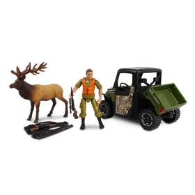 Nkok B07zqw6wf5 118 Realtree 6 Piece Rt Polaris Ranger Elk Hunting Playset Colors May Vary