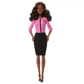 No 194735235575 Future Leader Doll With Dark Brown Hair 2 Golden Bracelets And Pin