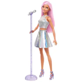 No 194735277582 Star Doll Dressed In Iridescent Skirt With Microphone And Long