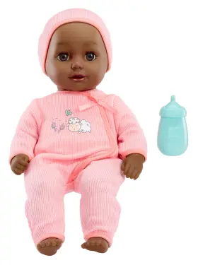 No 689202918933 My First Baby Doll Harper Dark Brown Eyes Realistic Soft-bodied And