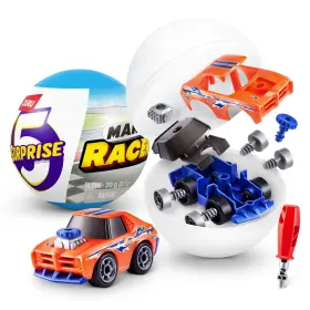 77625 No Make-a-racer Race Car Vehicle Themed Novelty Unboxing Toy Collectible Minis