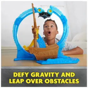No 778988508152 Megalodon Loop Of Doom 16-inch Wide Playset With Truck New