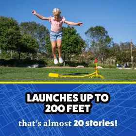 No 795516200838 Original Ultra Rocket Launcher For Kids Soars 200 Ft 3 Rockets And Adjustable