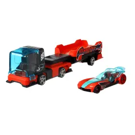 Hfg89 No 1 64 Scale Toy Car And Matching Transporter 2 Vehicles Styles May Vary