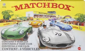 Hpc03 No Set Of 8 Die-cast Cars In 1 64 Scale With Matchbox 70th Anniversary Finis