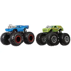 Jdf90 No Monster Trucks Demolition Doubles 2-pack Of 1 64 Scale Toy