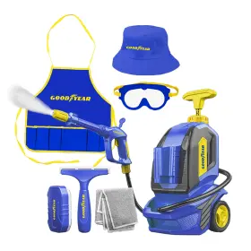 Srp4074-gy No Role Play Water Pressure Car Cleaner Set Blue Toddler Toys