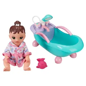 Non-brand 093905191324 My Sweet Love Soft Doll And Motorized Bathtub Set 3 Pieces. Assembled