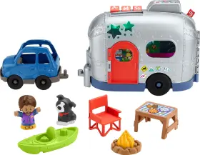 Non-brand 194735055494 Little People Light-up Learning Camper Electronic Toy Rv Vehicle