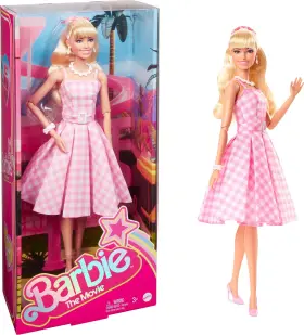 Non-brand 194735160709 The Movie Collectible Doll Margot Robbie As In Gingham Dress