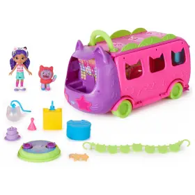 Non-brand 778988495353 Gabby S Dollhouse Celebration Party Bus Transforming Vehicle Playset