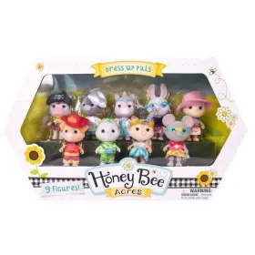 9-2.25 Non-brand 810009209157 Honey Bee Acres Dress-up Pals Inch Tall Mini Figures Dollhouse Accessories