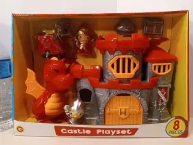 Old East Main Co. 430001934620 8 Piece Castle Playset