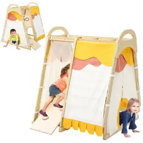 B0dk1s8lk5 Outlane 7 In 1 Indoor Playground Jungle Gym Playset Climbing Toys For Toddlers