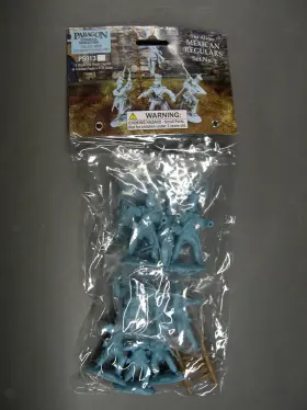Ps013 Paragon Scenics And Miniatures Alamo Mexican Regulars #2 1/32 Scale - 12 Figures