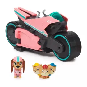 087-08-3845 Paw Patrol The Mighty Movie Liberty And Jr. Patrollers Toy Vehicle Playset