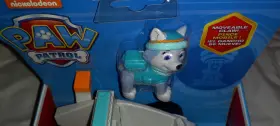 6056856 Paw Patrol Everest S Snow Plough Vehicle With Collectible Figure For