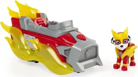 6058009 Paw Patrol Mighty Pups Charged Up Marshall S Deluxe Vehicle With Lights And
