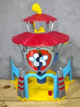 6059295 Paw Patrol Dino Rescue Head Quarters Hq Playset With Sounds Chase Rubble Crew