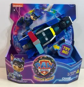 6066586 Paw Patrol The Mighty Movie Chase And Cruiser With Lights Sounds New