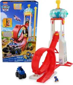 6069672 Paw Patrol Rescue Wheels Super Loop Tower Hq With Light Sound