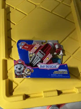 6071174 Paw Patrol Air Rescue Marshall Action Figure And Hero Hydro Plane Toy With Projec