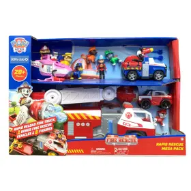 6075835 Paw Patrol Fire Rescue Rapid Mega Pack Playset 20 Pieces Included