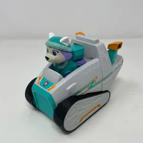 Paw Patrol 681147043886 Everest Snow Plow Vehicle Figure Teal/white 1 55
