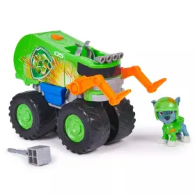 0378 Paw Patrol 681147055766 Rescue Wheels Recycle Truck With Rocky Action Figure