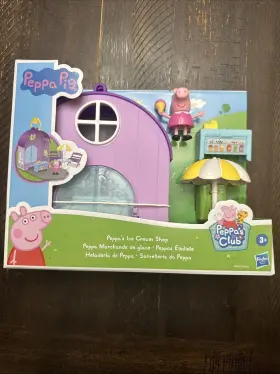 Peppa Pig 010993933242 Peppas Club Ice Cream Shop Preschool Toy