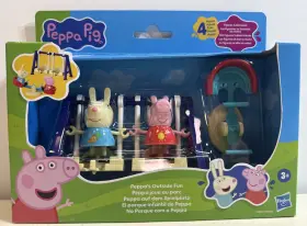 Peppa Pig 010996327642 Peppas Outside Fun Figure Playset New
