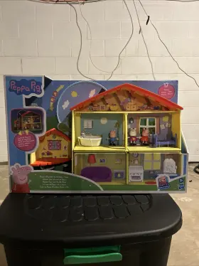 F2188 Peppa Pig New S Adventures Playtime To Bedtime House Toy Light Up With Noise