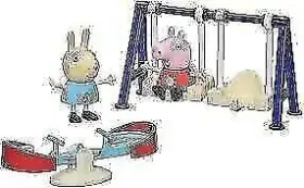 F2217 Peppa Pig Peppas Adventures Outside Fun Preschool Toy With 2 Figures