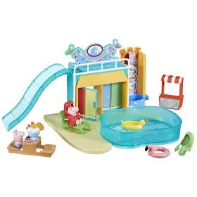 F6295 Peppa Pig Toys Peppas Waterpark Playset With 2 Figures Preschool