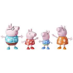 F8082 Peppa Pig Toys Peppas Family Holiday 4 Figures In Tropical