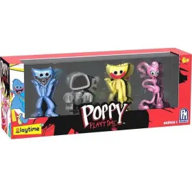 Phatmojo 810087211875 Poppy Playtime Official Collectable Figure 4-pack Huggy Wuggy Bizak