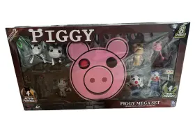 Vp7301 Phatmojo Piggy Mega Set Series 2 Figure Pack - 4 Action Figures And Mini Roblox