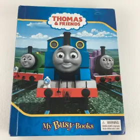 Phidal 782764330111 Thomas And Friends My Busy Books Storybook Pvc Figurines Playmat James Percy