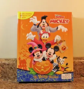 Phidal Publishing 782764353004 Disney Mickey Halloween My Busy Books Playset Figurines Playmat New