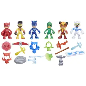 B0b292v4n8 Pj Masks Power Heroes Figure Set - 6 Figures 14 Accessories Kids 3