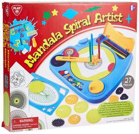 Play 892401073556 Mandala Spiral Artist - 27 Pcs