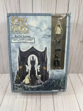 Play Along Toys 687203483023 Lord Of The Rings Orthanc Chamber At Isengard Battle Scenes Playset Vintage