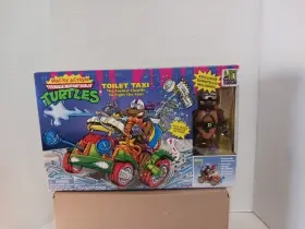 Playmates 043377843047 Teenage Mutant Ninja Turtles Toilet Taxi With Donatello 40th Anniversary