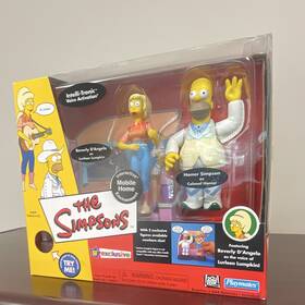 Playmates 142071 The Simpsons Interactive Voice Activation Mobile Home Playset With Homer