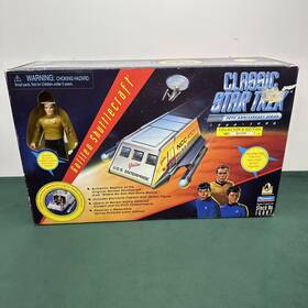 Playmates 16087 Classic Star Trek Galileo Shuttlecraft 30th Anniversary Mib With Captain