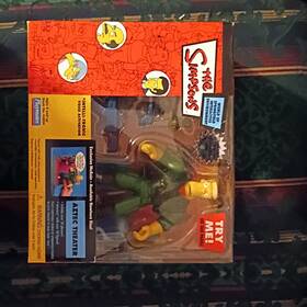 Playmates 43804 The Simpsons Aztec Theater Playset Boxed Voice Activation Mayor Quimby